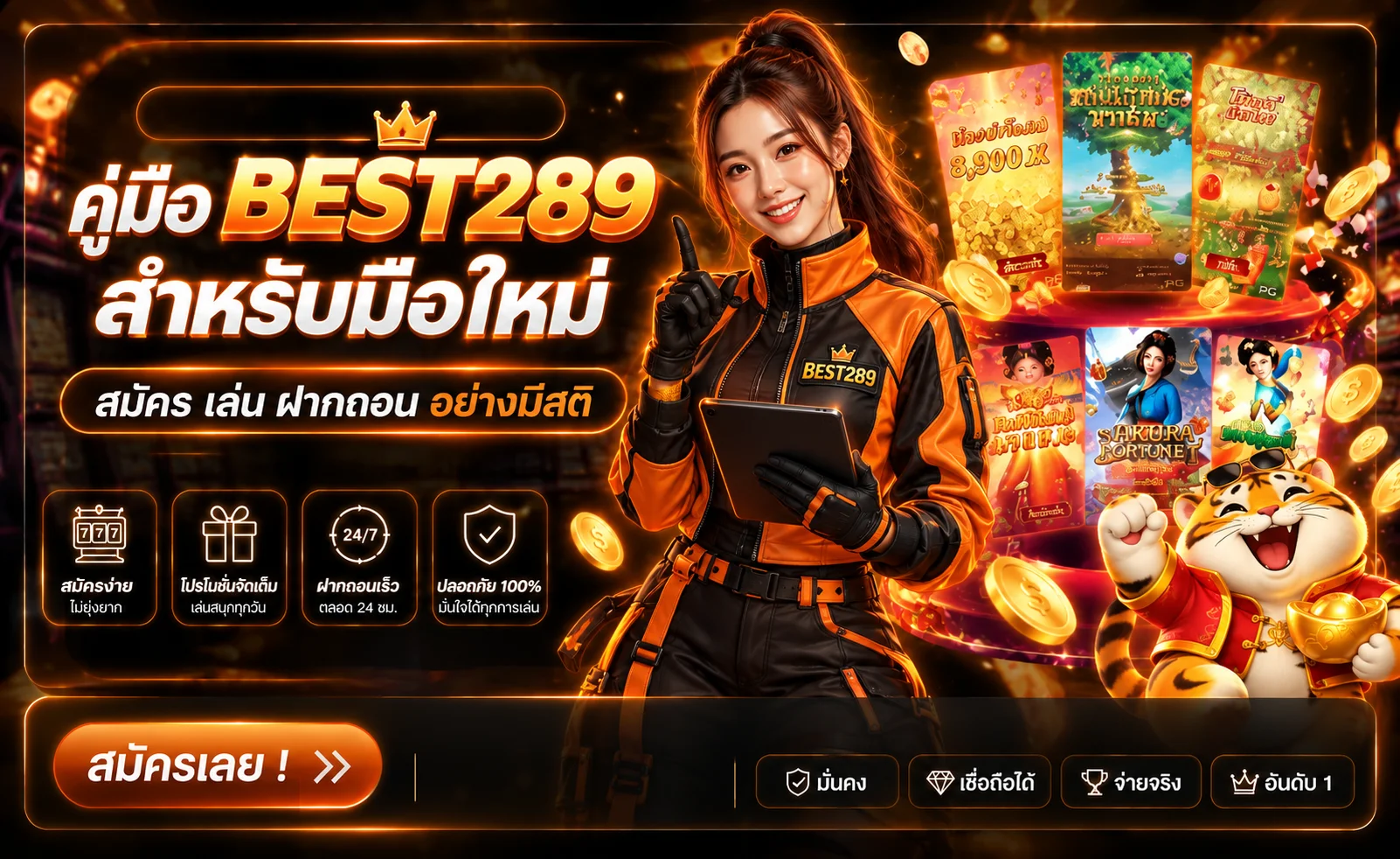BEST289 คู่มือมือใหม่ สมัคร เล่น และฝากถอนอย่างมีสติ